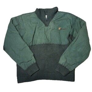 Original McAlister Hunting Waxed Cotton Upper Duration Wool Sweater Mens Large